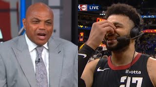 Jamal Murray reacts to his insane game winner vs Lakers with Inside the NBA