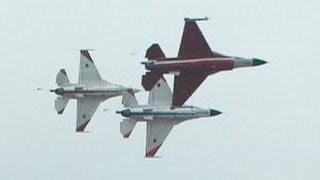 岐阜基地航空祭2002 異機種大編隊 C-1 T-2 T-4 F-15 XF-2 F-4 JASDF Gifu Air Show 2002