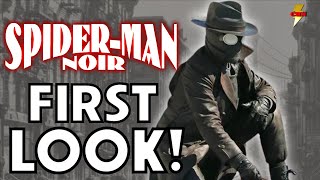 FIRST LOOK!   SPIDER MAN NOIR COSTUME on Set of New Amazon Spider man Series