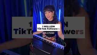 1 Million Celebration!  Want a Donner Piano?  #piano