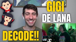 Gigi De Lana - DECODE (Paramore Cover) REACTION