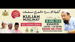 Kuliah Muslimat Bersama UAI- 28 April 2016