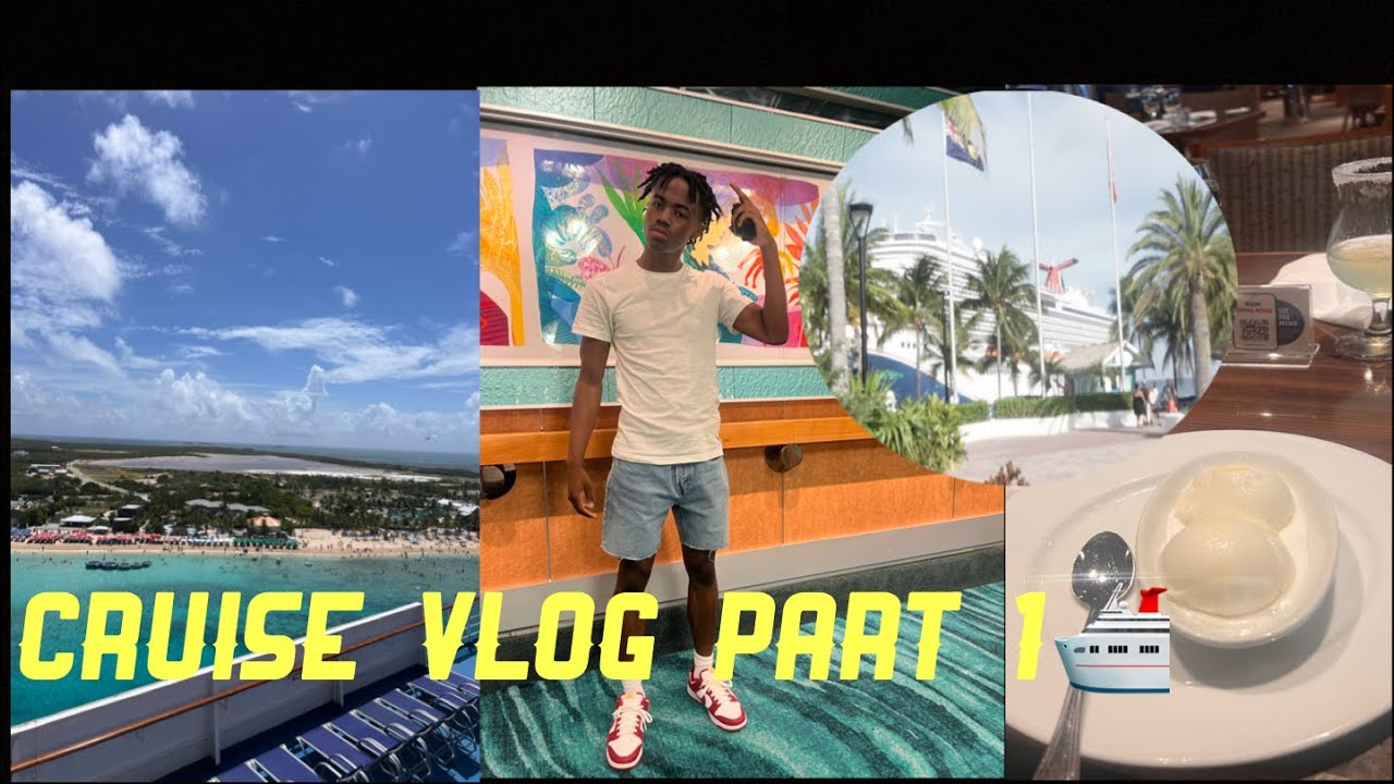 Cruise Vlog Part 1 Youtube