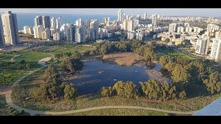 netanya israel by mavic air 2 drone 4k