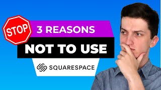 SQUARESPACE Warning! - Top 3 Reasons NOT TO Use Squarespace To Build Website! Squarespace Review