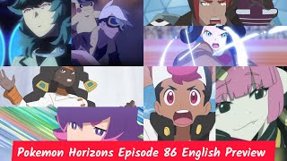 Pokémon Horizons Episode 86 English Preview: Rising Volt Tacklers VS The Explorers! | #anipoke