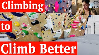 Example Climbing Session to Get Stronger | Bouldering