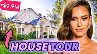 Jessica Alba | House Tour | $9.95 Million Beverly Hills Mansion