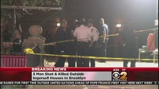 3 Shot Dead In Brooklyn
