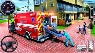 Ambulance Rescue City Driving 3D - 911 Rescue Emergency Van Simulator : Android Gameplay