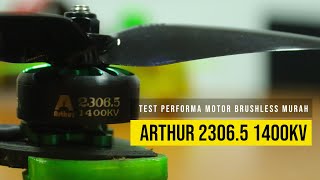 Maiden Flight drone Fpv rakitan 5 inch | Test performa Motor FlashHobby Arthur 2306.5 1400KV 3-6S