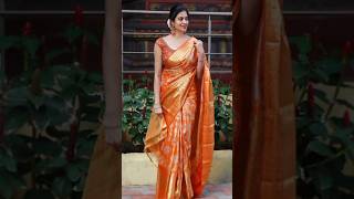 Woven Kanjivaram Pure Silk Saree#shorts #viral #youtubeshorts #apkfashion