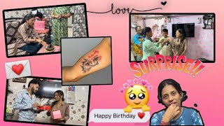 Vlog no 58 | vanshu ch birthday gifts ani suprise 😁😍 | reaction 🥹 |mransmrspalande ♥️