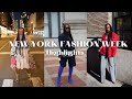 New York Fashion Week Highlights | What I Wore | Events I attended | Mini Zara Show & Tell