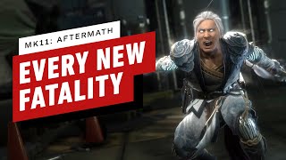 Mortal Kombat 11: Aftermath - Every New Fatality and Stage Fatality