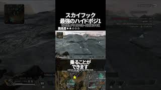 意外と気づかれないハイドポジ！スカイフックの最強ハイドポジ1 in ワールズエッジ【Apex Legends】