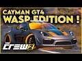 The Crew 2 - Customizing The Porsche Cayman GT4 Wasp Edition !