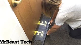 COOL IDEAS TO PROTECT YOUR DOOR AND HOME | #tech #mrbeasttech #gadgets #top