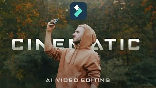 How to Edit CINEMATIC Videos 10x Faster with Filmora 13