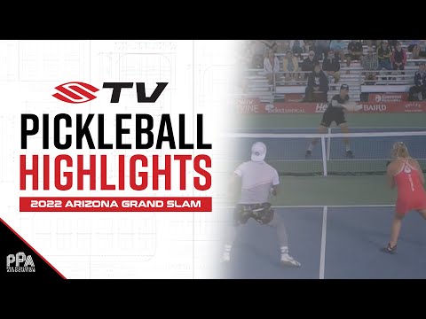 Ben Johns Overpowering Forehand Pickleball Highlight - 2022 PPA Arizona ...