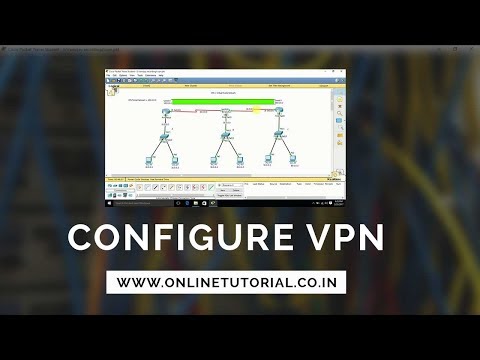 How to Configure VPN in Cisco Packet Tracer How to Configure VPN in Cisco Packet Tracer