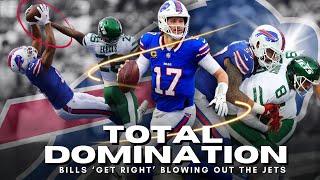 Bills BLOWOUT Jets: Buffalo clinches 2 SEED, defense DOMINATES and \