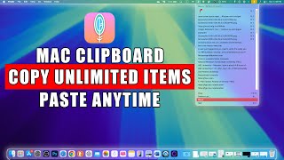Mac Clipboard Manager – Copy Unlimited Items & Paste Anytime