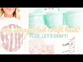 My Unexpected Craft Haul!  Plus, Let's Craft! | 2024 Cricut Craft Inspiration