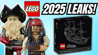 NEW LEGO Pirates of The Caribbean 2025 SET LEAKS! (MINIFIGURES, BLACK PEARL, \u0026 MORE!)