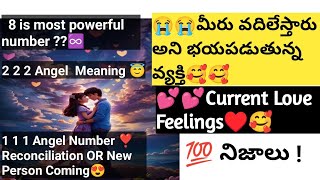 8498897644 Whats'up for Personal Reading 💯 😭😭మీరు వదిలేస్తారు అని భయపడుతున్న వ్యక్తి🥰🥰