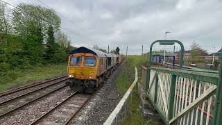 GBRF 66753 at Euxton Balshaw Lane on 4S57 28th April 2023