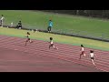 関西学連記録会　2010.8.10　女子４×100r　岐阜経済大学