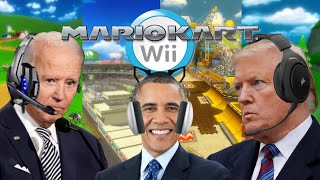 US Presidents Play Mario Kart Wii 1-4