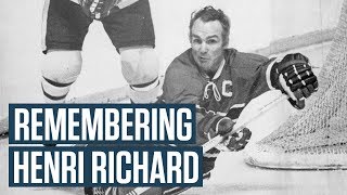 Remembering Canadiens Legend Henri Richard