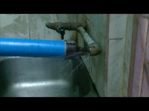 How to clear water pipeline at home How to clear water pipeline at home