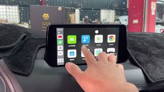 勁聲 2021 CX5 MBQ Android BBOX CarPlay 觸控安卓盒，Android 正版導航 YouTube Google APP  (無損安裝) 原車有CarPlay適用