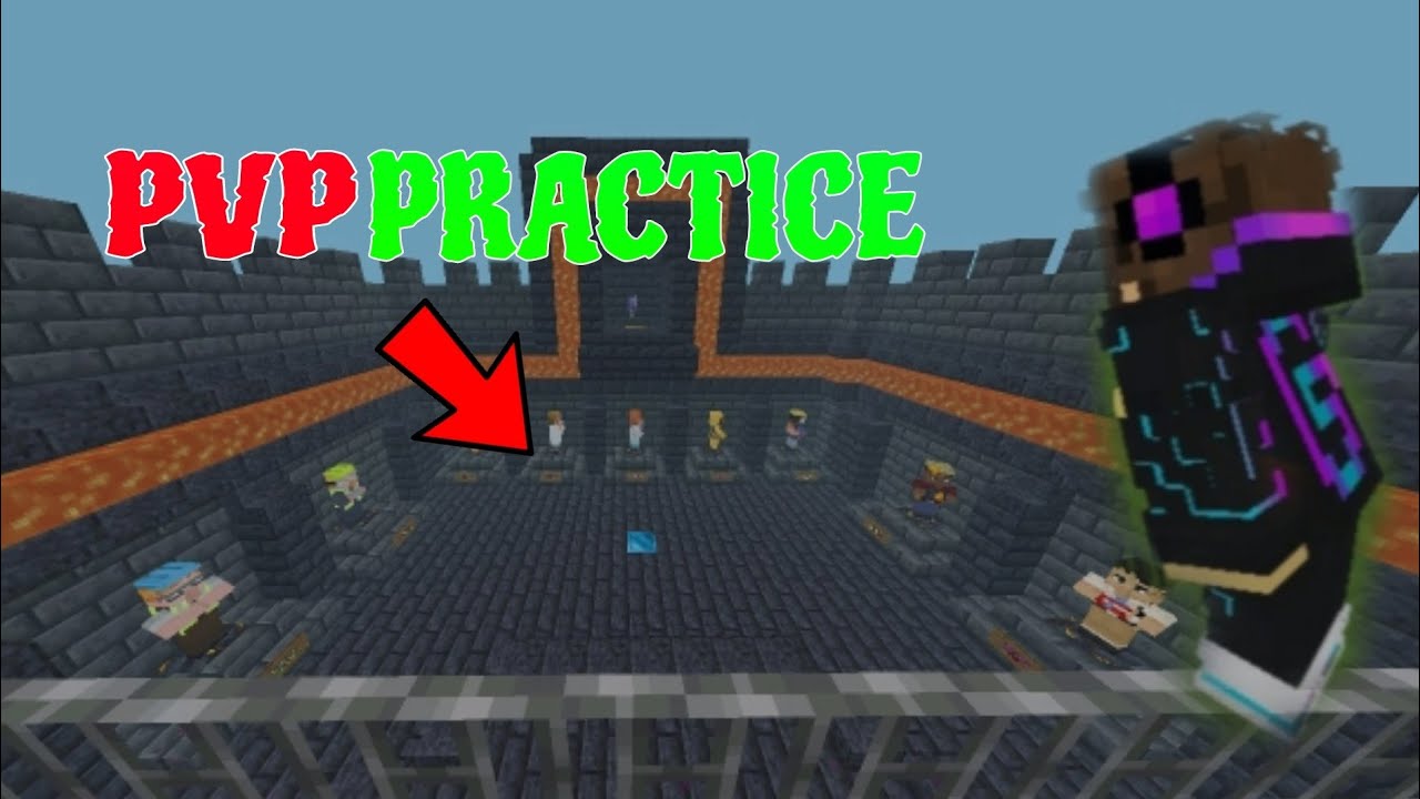 Pvp Bot Practice World Minecraft Map Limmerkoll