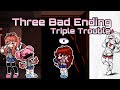 Three Bad Ending | Triple Trouble But The Dokis (Bad Ending Version) And GF Sing It | FNF COVER