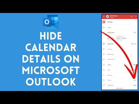 How to Hide Calendar Details on Microsoft Outlook 2024 (EASY!) | Conceal MS Outlook Calendar Details