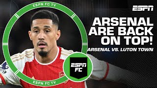 ARSENAL BACK ON TOP 📈 Manchester City looking LESS AND LESS LIKELY for EPL title 👀 | ESPN FC