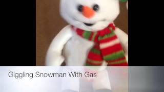 GIGGLING FARTING SNOWMAN WITH GAS