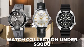 The Perfect Three Piece Watch Collection Under $3000