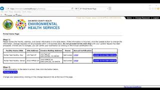 1. Log in to EHS E-submit portal