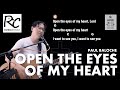 Open The Eyes Of My Heart - Paul Baloche (Simplified Guitar Chords & Lyrics)