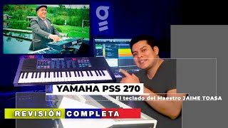 El teclado de JAIME TOASA El Legendario CHICHERITO ( yamaha pss 270 )