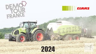 🌾😍New BIG EVOLUTION \u0026 AXION 870🚜 - CLAAS Démo Tour France🎥