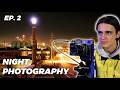 Film Photography at Night in Los Angeles - Purple Street Lights EP. 2