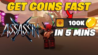 How to get Coins FAST in Assassin X Roblox!