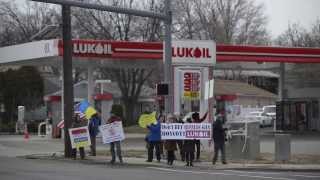 Boycott Lukoil and all Russian product ! Please share this video .