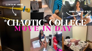 COLLEGE MOVE IN DAY VLOG| crashing out, shopping, dorm tour🎀 FT.CWRU